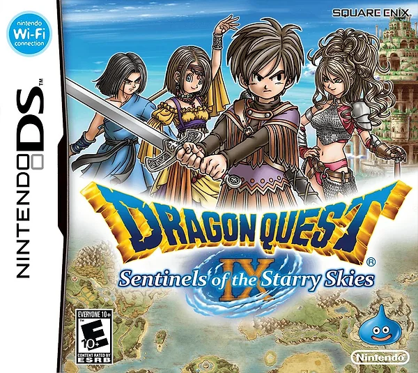 Dragon Quest IX: Sentinels of the Starry Skies box art