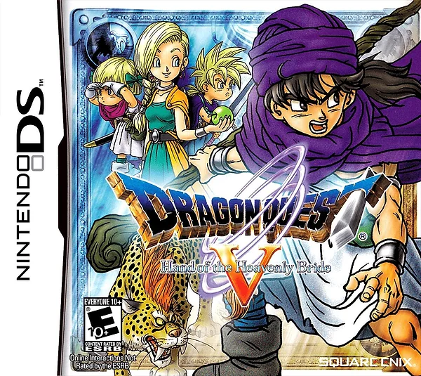 Dragon Quest V: Hand of the Heavenly Bride box art