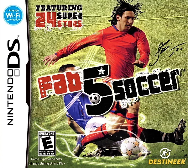 Fab 5 Soccer Box Art