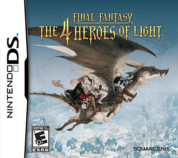 Final Fantasy: The 4 Heroes of Light Box Art