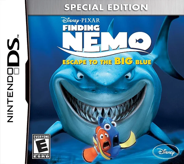 Finding Nemo: Escape to the Big Blue Box Art