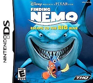 Finding Nemo: Escape to the Big Blue box art