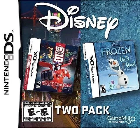 Frozen & Big Hero 6 Disney 2-Pack Box Art