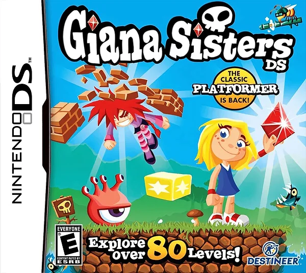 Giana Sisters DS Box Art