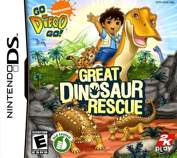 Go, Diego, Go! Great Dinosaur Rescue Box Art