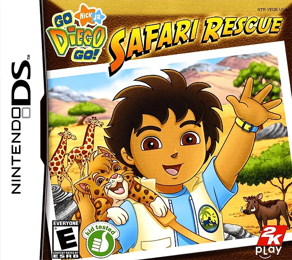 Go, Diego, Go! Safari Rescue Box Art