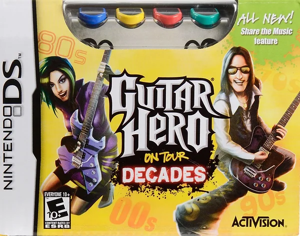 Guitar Hero: On Tour - Decades box art