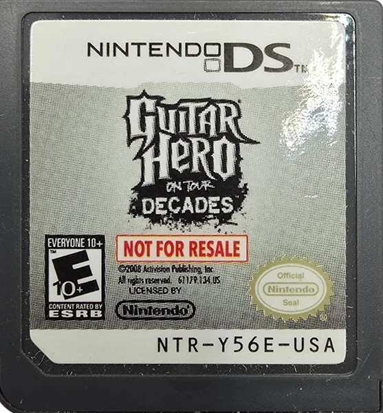 Guitar Hero: On Tour - Decades box art