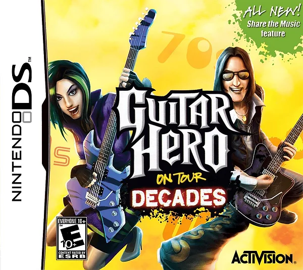 Guitar Hero: On Tour - Decades Box Art