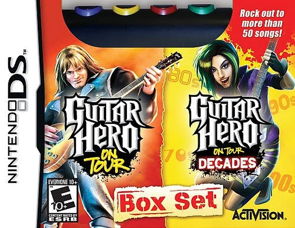 Guitar Hero: On Tour + On Tour Decades box art