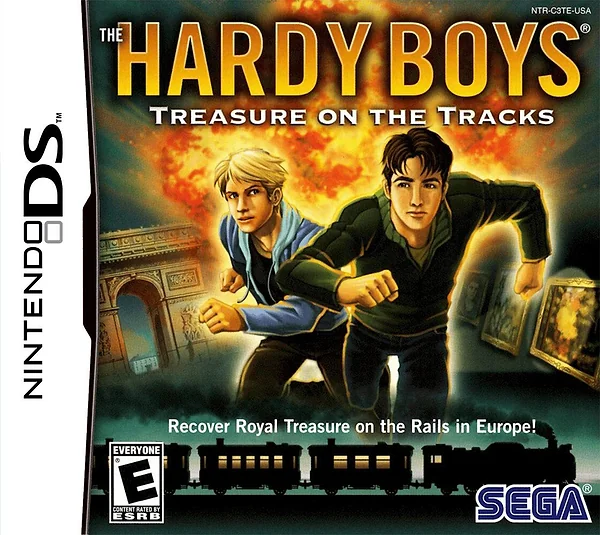 Hardy Boys: Treasure on the Tracks Box Art