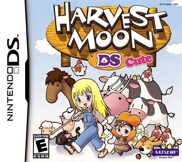 Harvest Moon DS: Cute box art