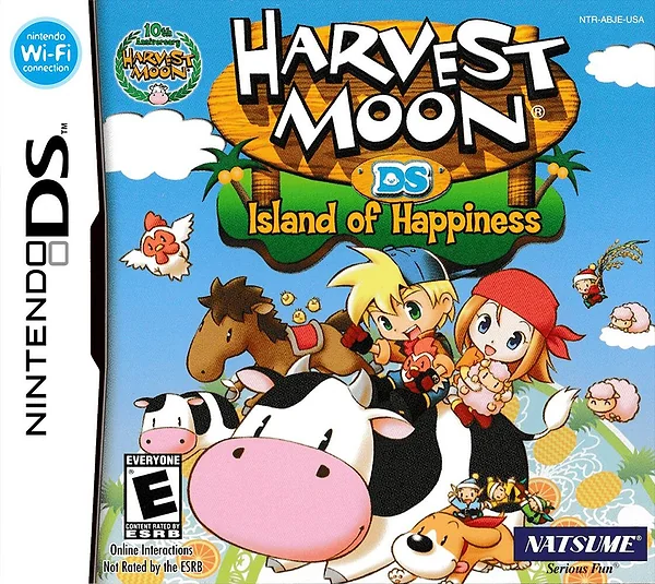 Harvest Moon: Island of Happiness box art