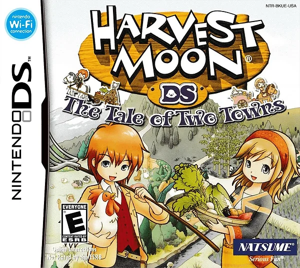 Harvest Moon: The Tale of Two Towns Box Art