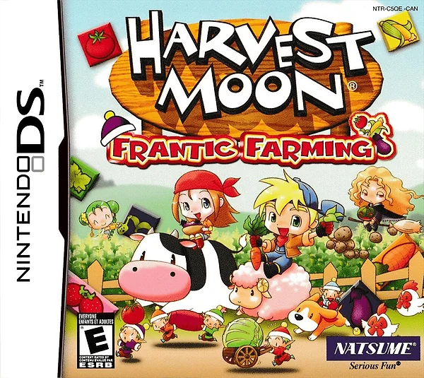 Harvest Moon: Frantic Farming box art