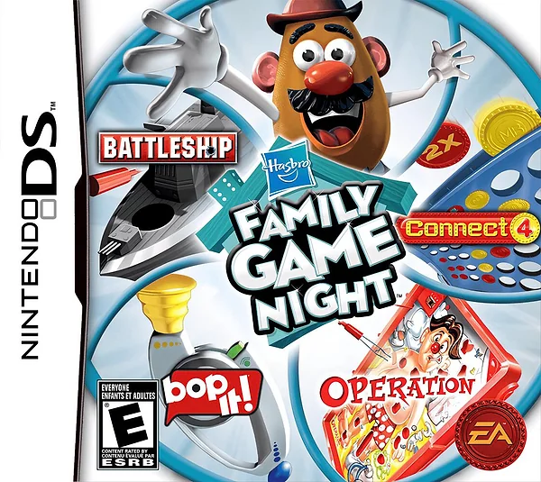 Hasbro Family Game Night Box Art