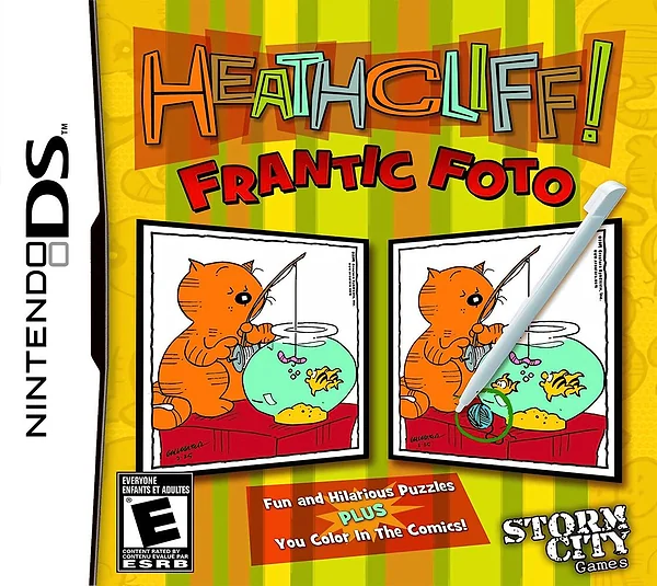 Heathcliff! Frantic Foto Box Art