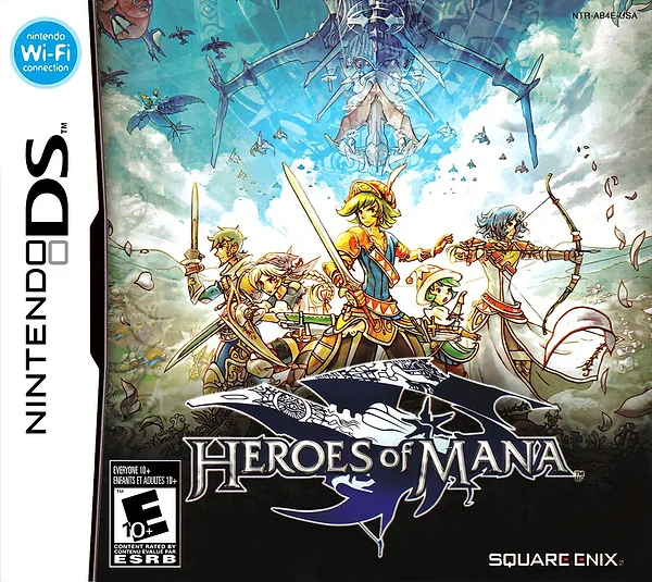 Heroes of Mana Box Art