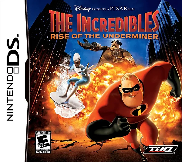 Incredibles: Rise of the Underminer Box Art
