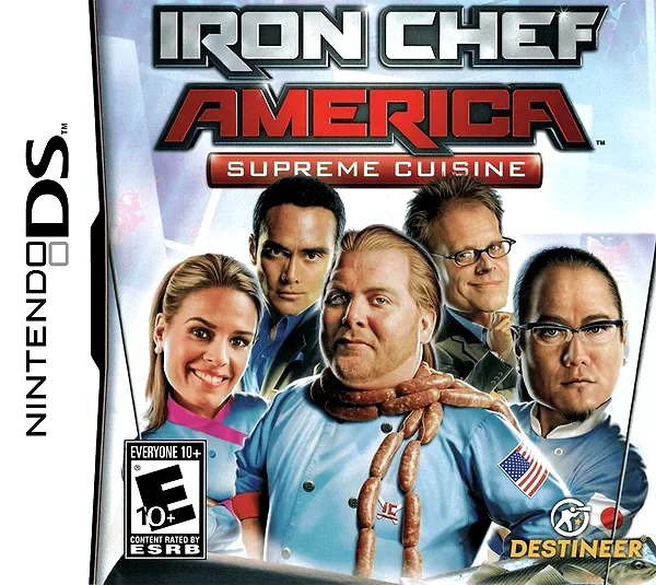 Iron Chef America: Supreme Cuisine Box Art