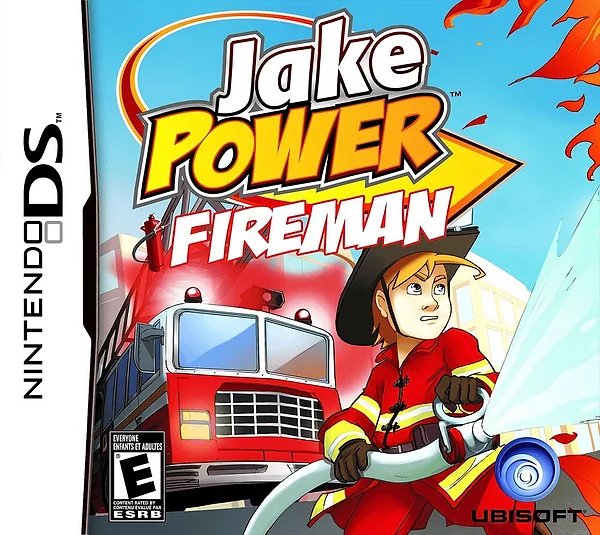 Jake Power: Fireman box art
