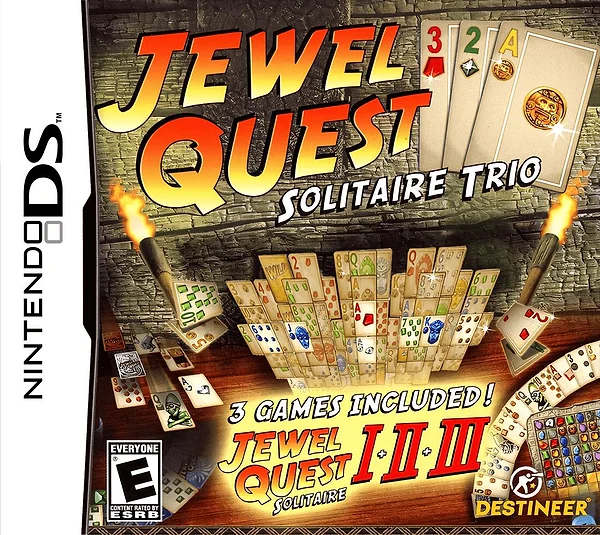 Jewel Quest: Solitaire Trio box art