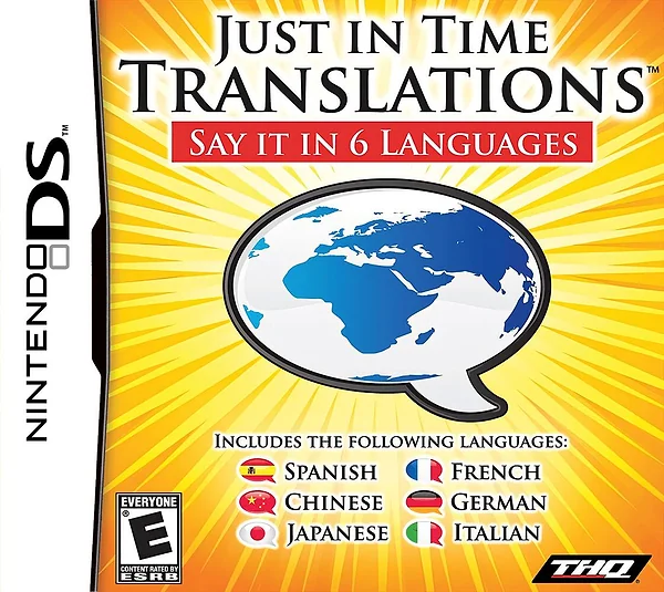 Just In Time Translations Box Art