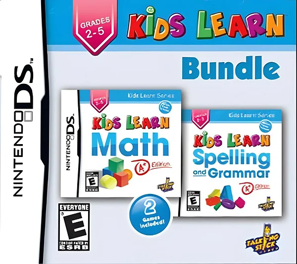 Kids Learn Bundle: Math & Spelling Box Art