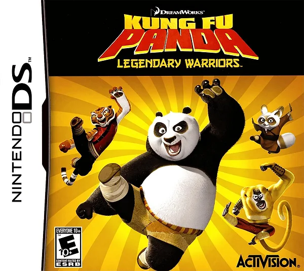 Kung Fu Panda: Legendary Warriors box art