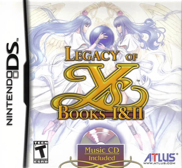 Legacy of Ys: Books I & II box art