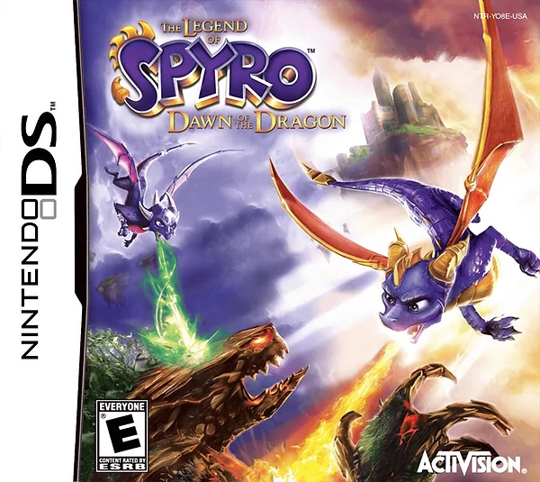 Legend of Spyro: Dawn of the Dragon Box Art