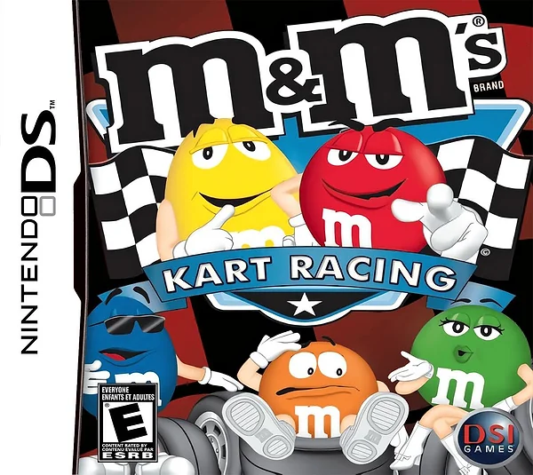 M&M's Kart Racing Box Art