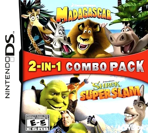 Madagascar - Shrek SuperSlam box art