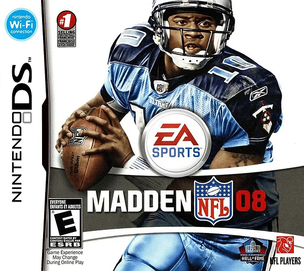 Madden NFL 08 box art