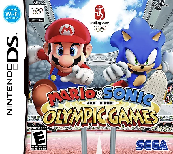 Mario & Sonic at the Olympic Games box art