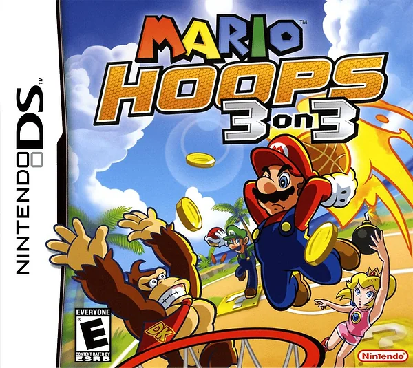 Mario Hoops 3 on 3 Box Art