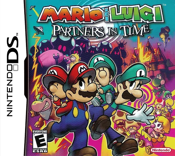 Mario & Luigi: Partners in Time box art