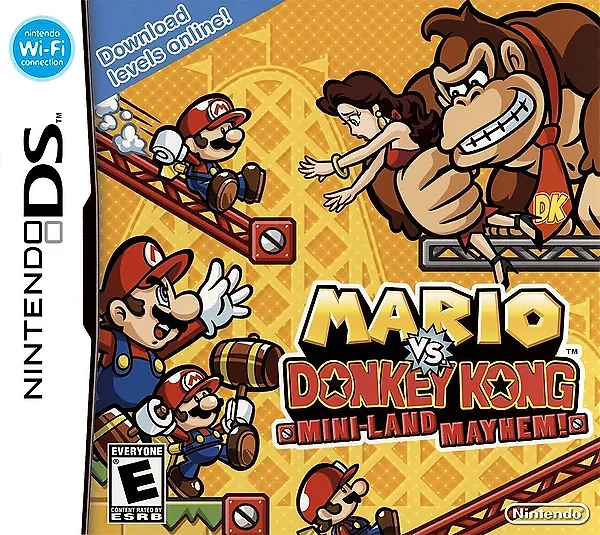Mario vs. Donkey Kong: Mini-Land Mayhem box art