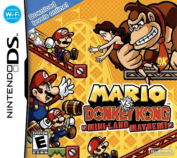 Mario vs. Donkey Kong: Mini-Land Mayhem box art