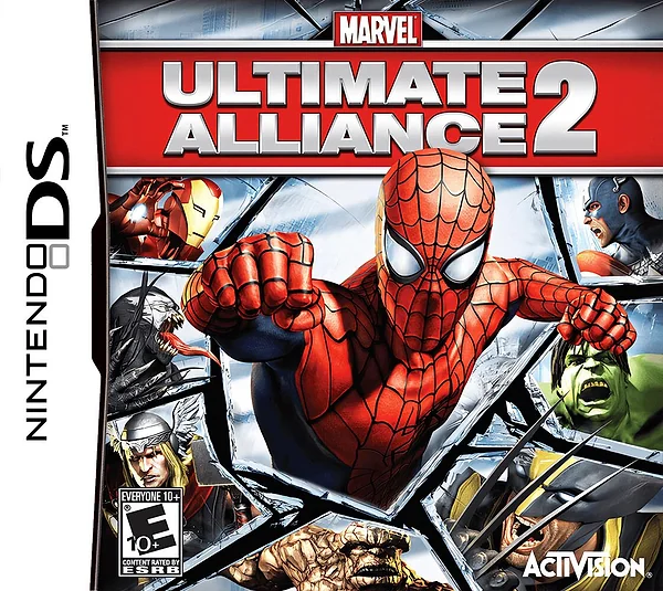 Marvel: Ultimate Alliance 2 Box Art
