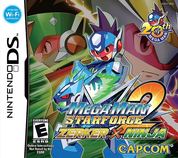 MegaMan StarForce 2: Zerker X Ninja box art