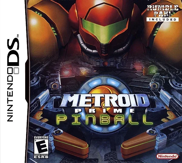 Metroid Prime Pinball box art