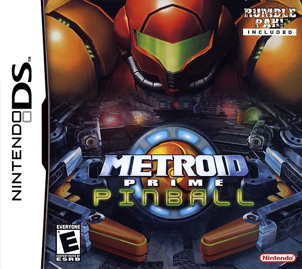 Metroid Prime Pinball Box Art