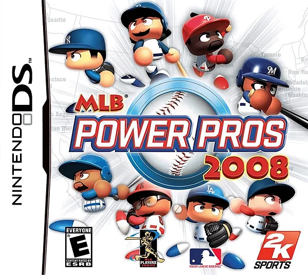 MLB Power Pros 2008 Box Art