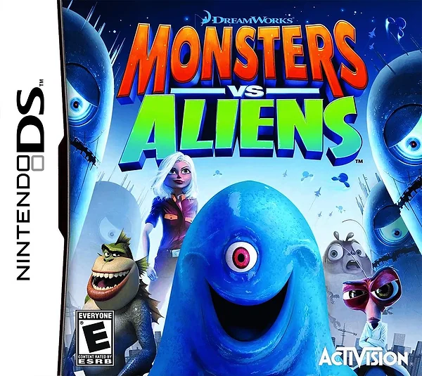 Monsters vs. Aliens Box Art