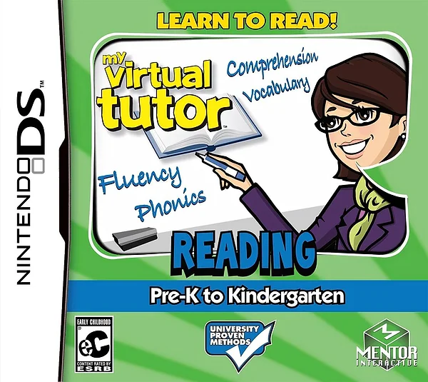 My Virtual Tutor: Reading Adventure - Pre-K to Kindergarten box art