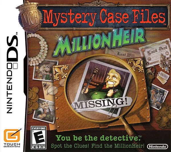 Mystery Case Files: MillionHeir box art