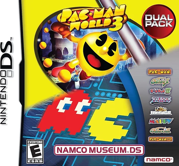 Namco Museum DS - Pac-Man World 3 Box Art
