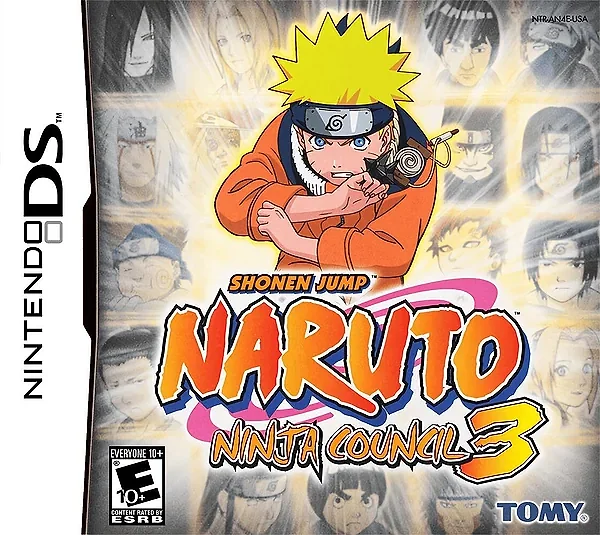 Naruto: Ninja Council 3 Box Art