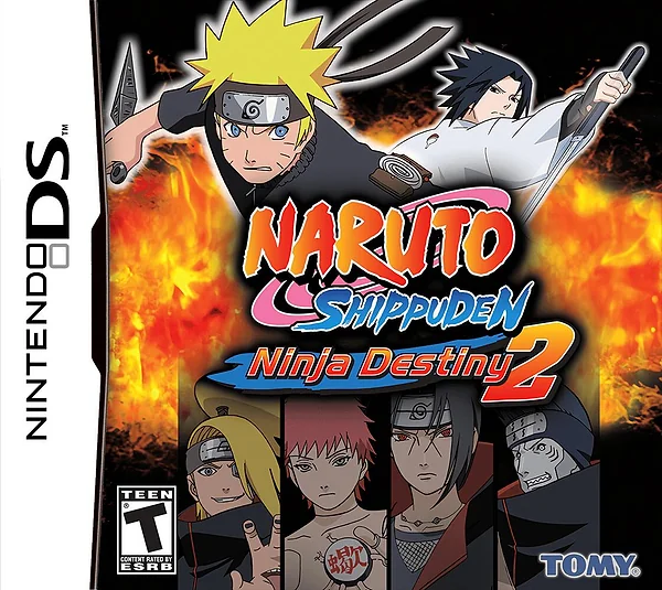 Naruto Shippuden: Ninja Destiny 2 box art